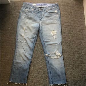 Gap easy fit straight jeans